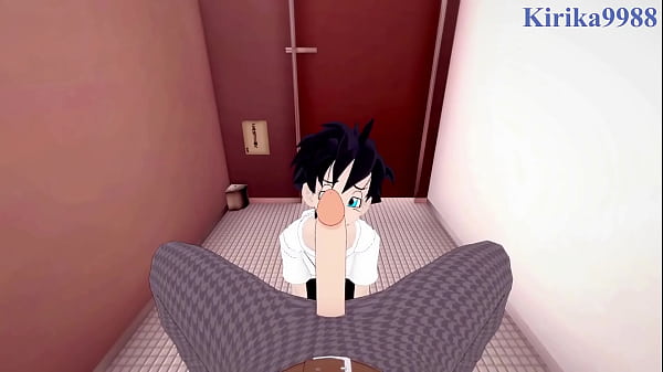 Videl and Chi-Chi (Bikini armor) intense sex. – Dragon Ball POV Hentai